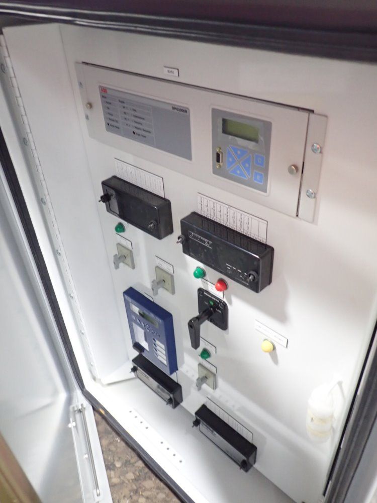 Hoffman 12 Kv Line Relay Cabinet