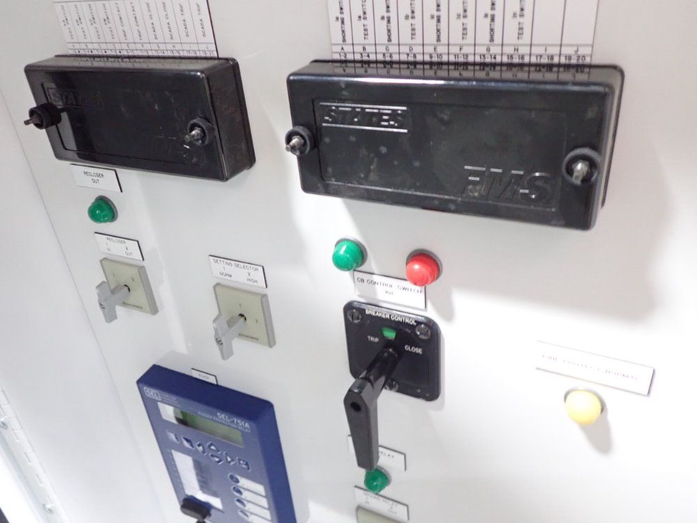 Hoffman 12 Kv Line Relay Cabinet