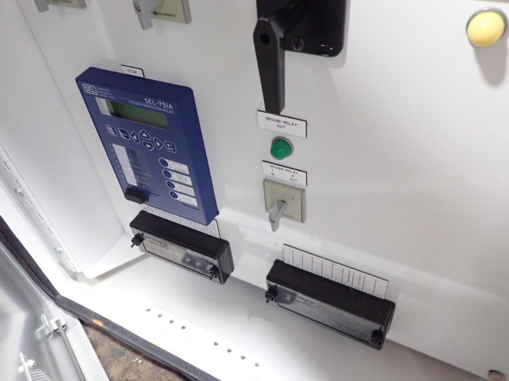 Hoffman 12 Kv Line Relay Cabinet