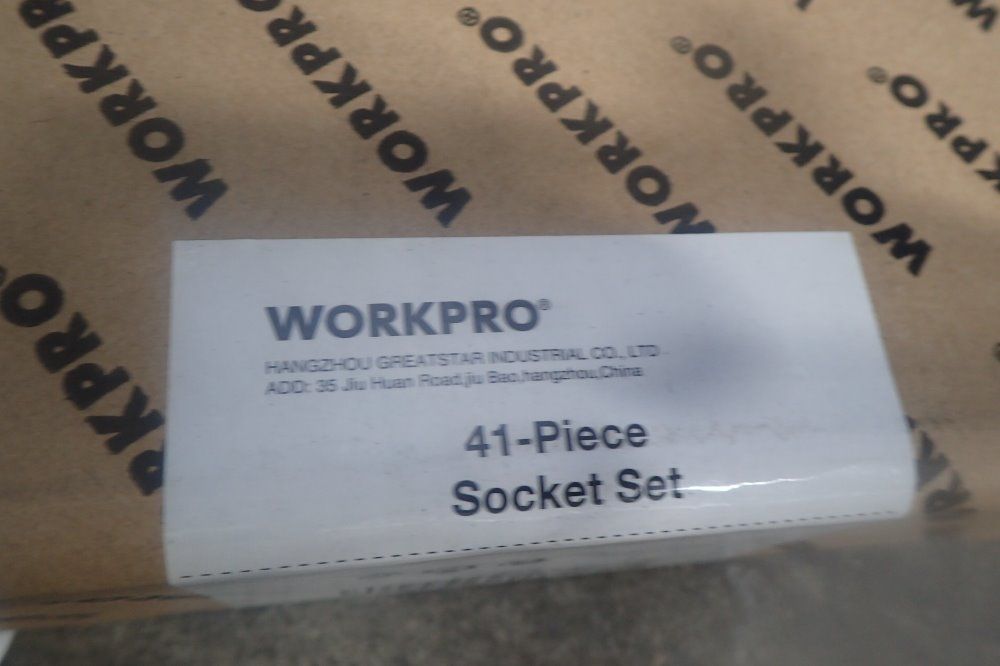 Work Pro 41 Piece Socket Set