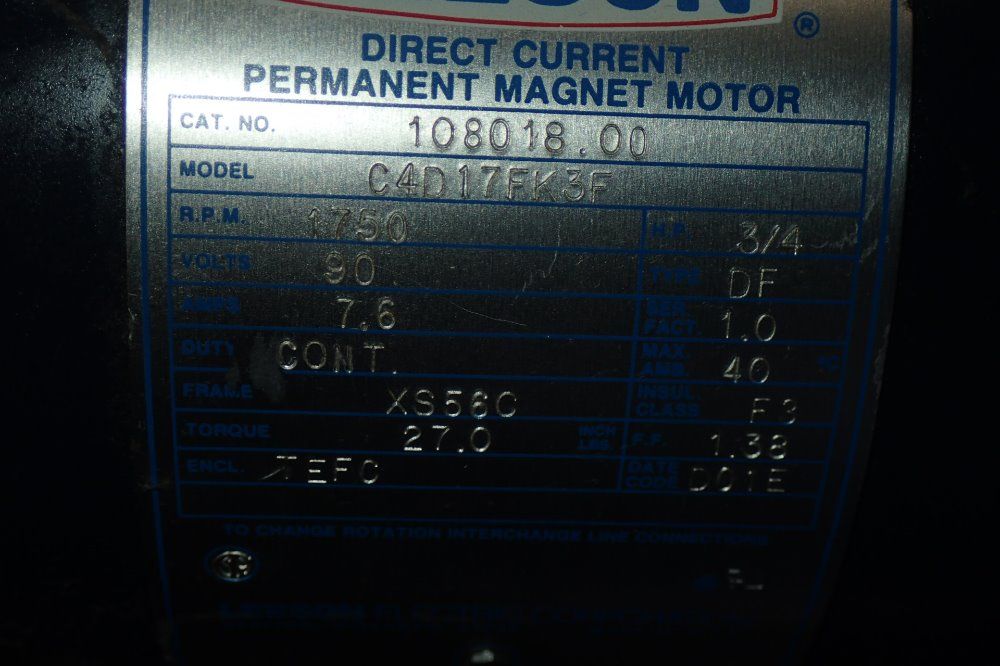 Rexroth/ Leeson Gear Drive