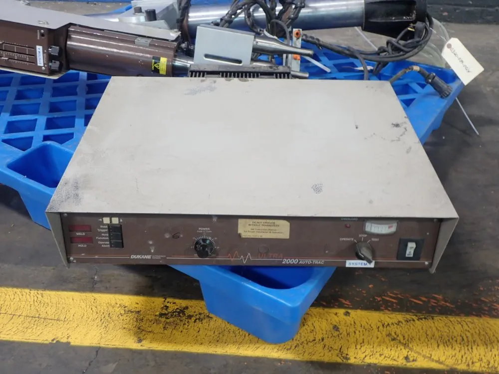 Dukane Ultra Sonic Welder