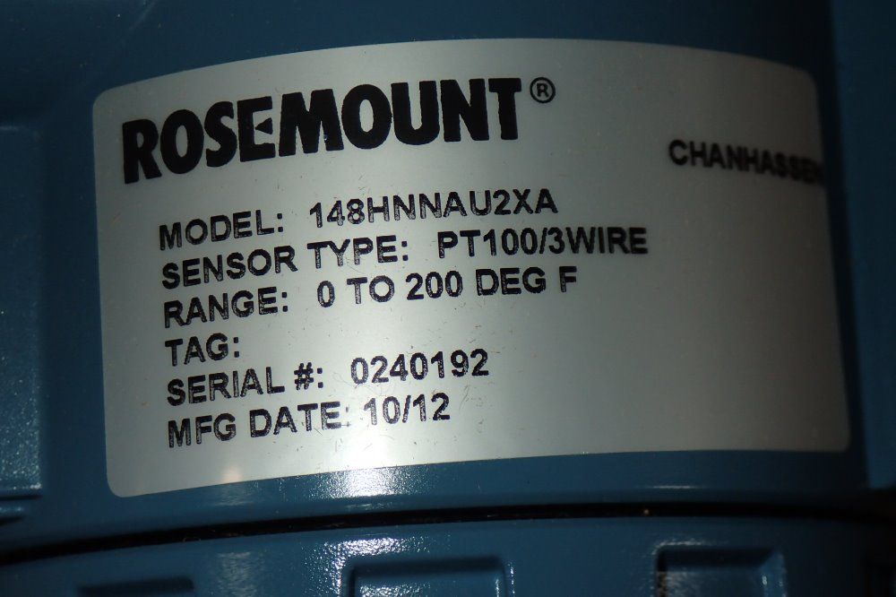 Rosemount Temperatire Transmitter