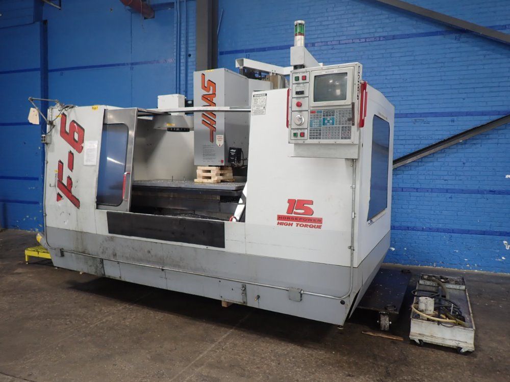 Haas 28" X 64" 6 Cnc Vmc - Vf-6