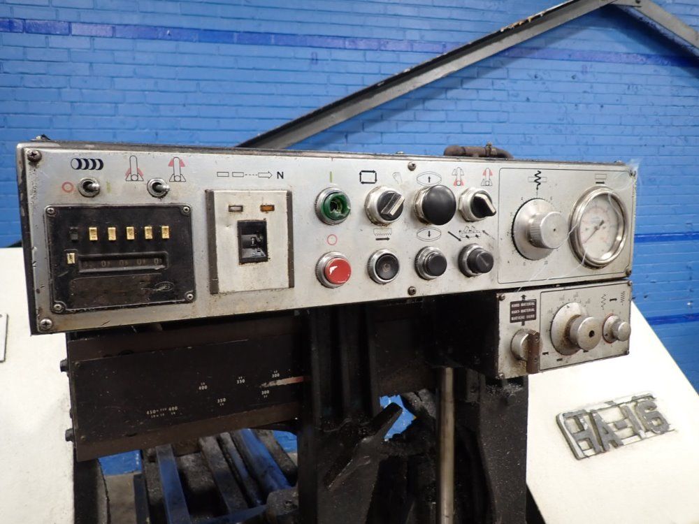 Kysor/johnson 18" X 16" Ha16 Horizontal Band Saw - Ha16