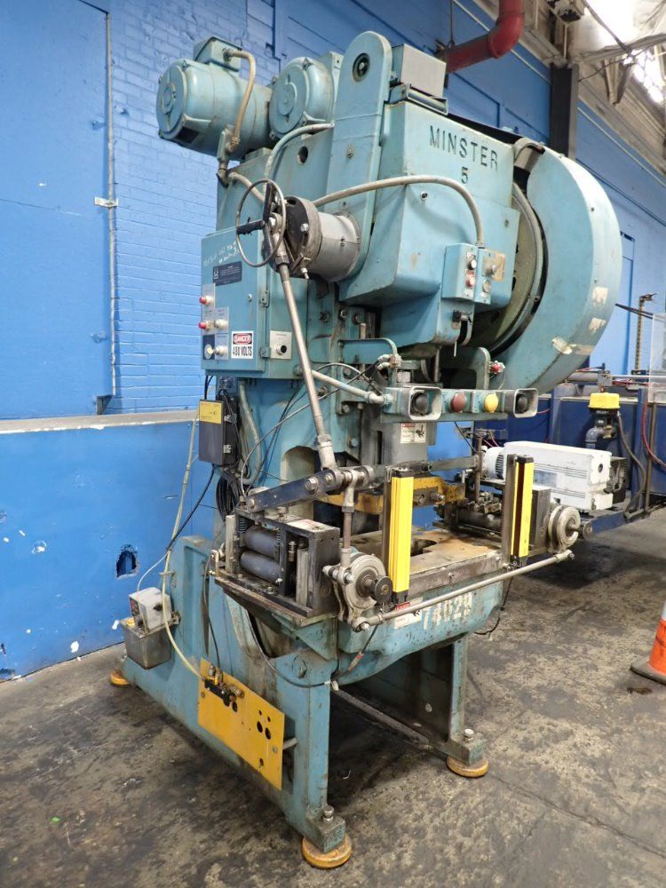 Minster 45 Ton 18" X 28" Bed 5 Obi Press - 5