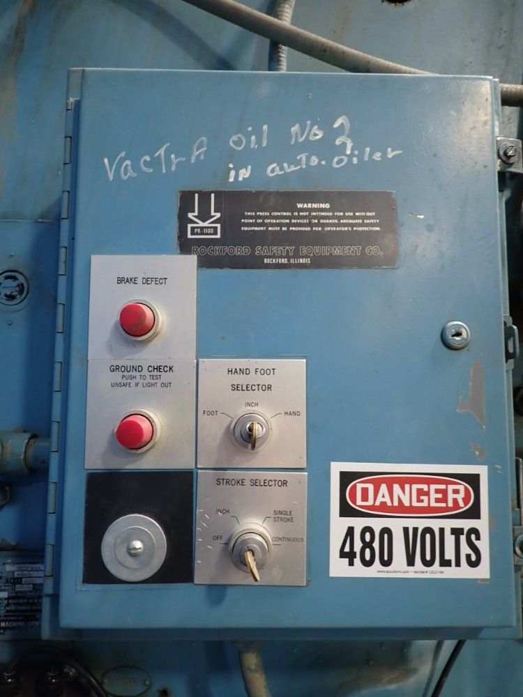 Minster 45 Ton 18" X 28" Bed 5 Obi Press - 5