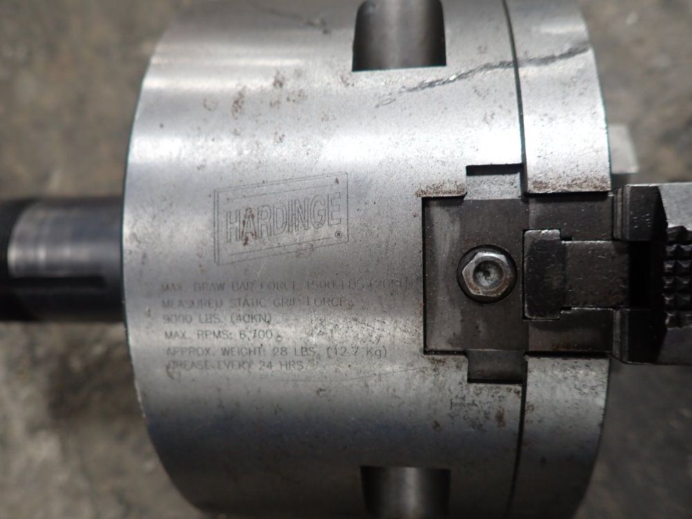 Hardinge 6 1/2" 3-jaw Chuck