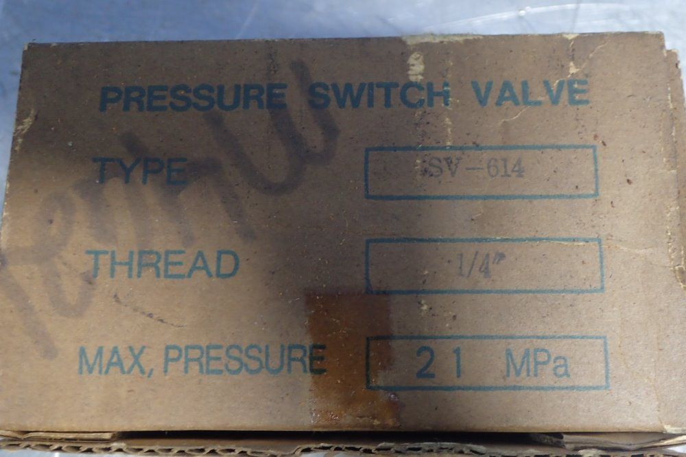 Ask Pressure Switch Valve