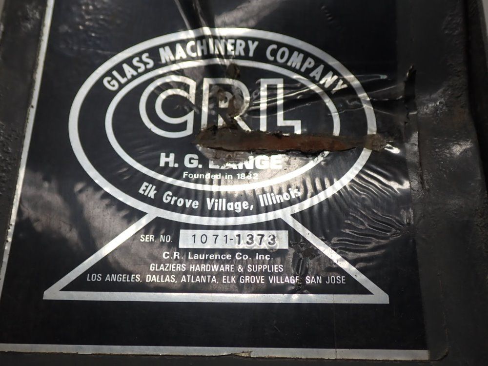 C.r. Laurence Co Belt Sander