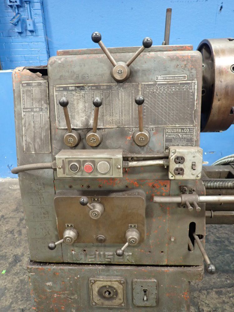 Meuser Gap-bed Lathe