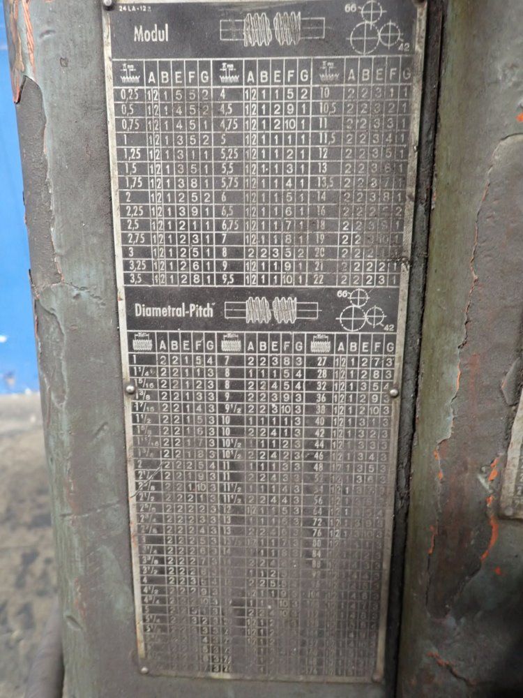 Meuser Gap-bed Lathe