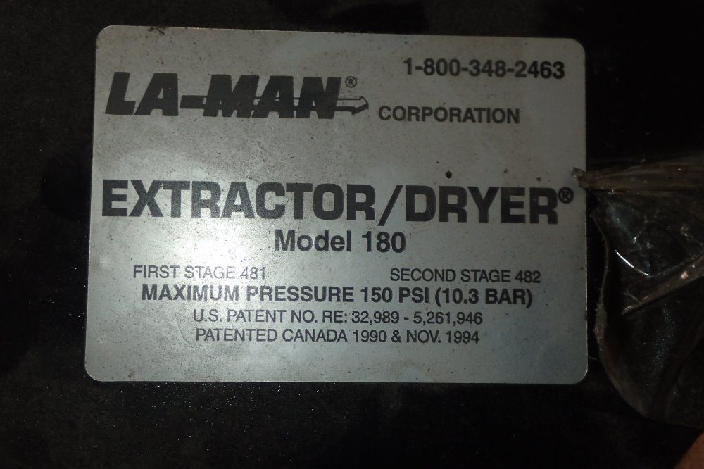 La-man Extractor/ Dryer