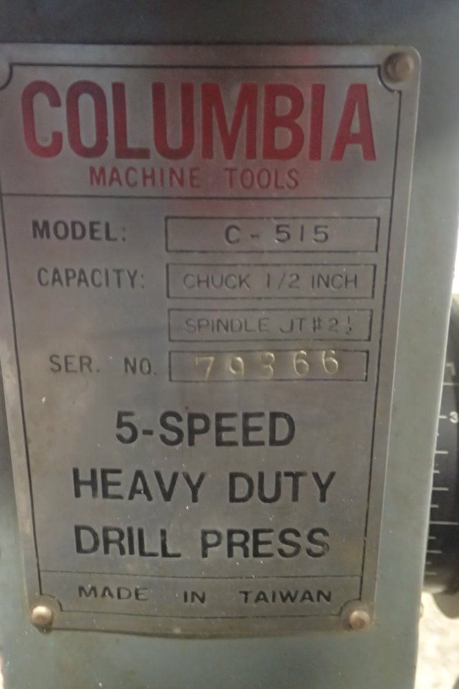 Columbia Drill Press