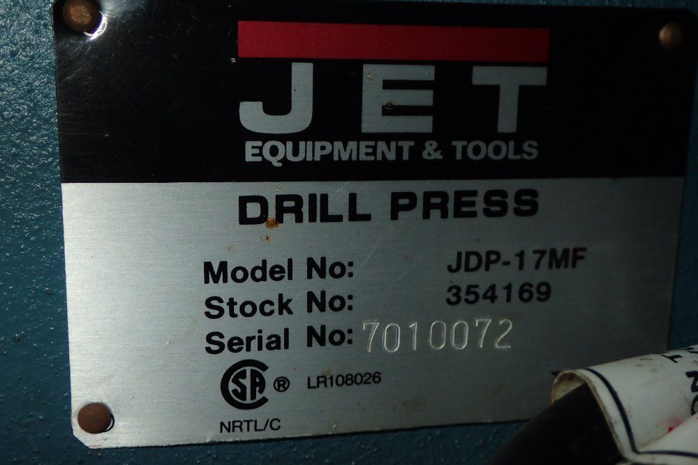 Jet Drill Press