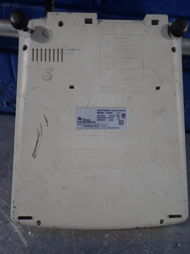 Texas Instruments Printing Calculator