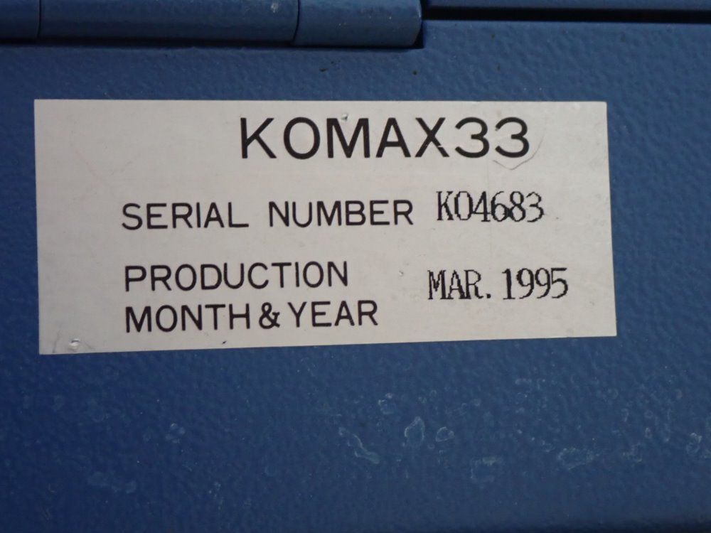 Komax Wire Cut & Strip Machine