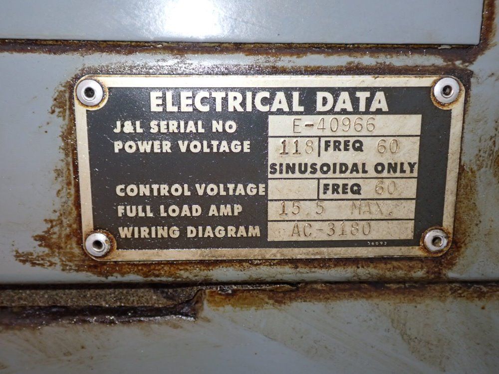 Jones & Lamson Optical Comparator