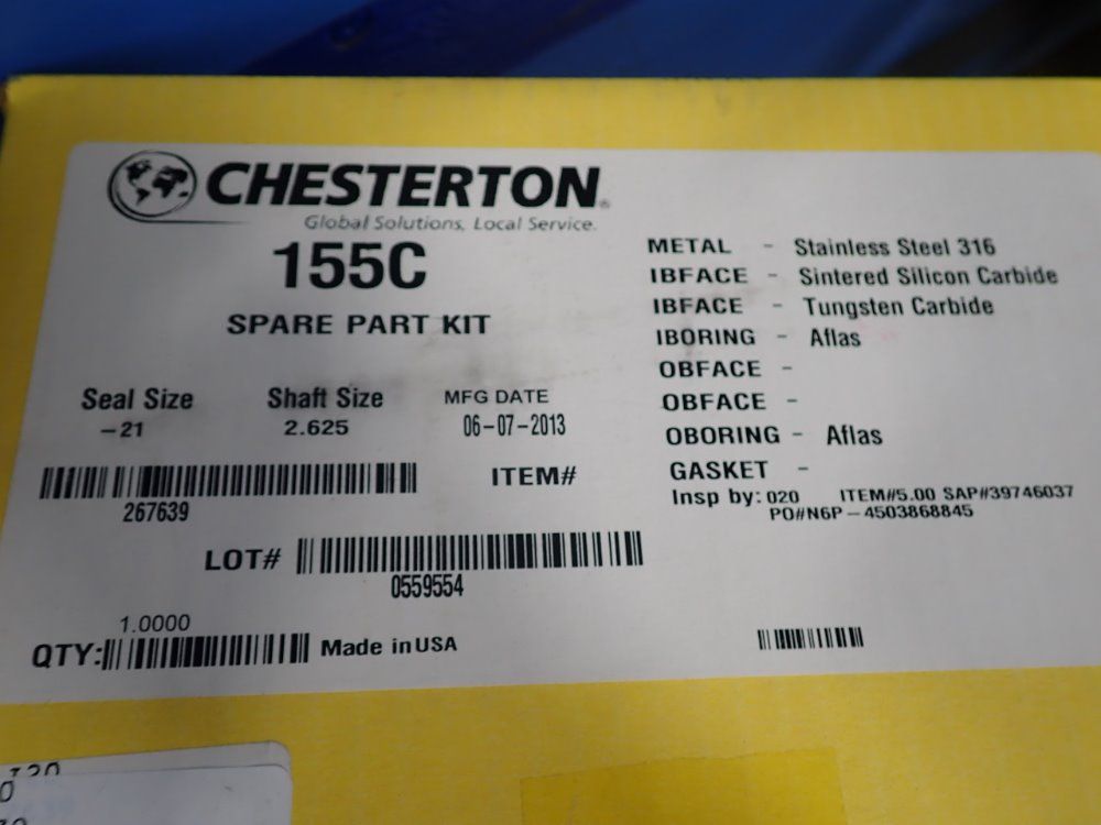 Chesterton Spare Parts Kit - 155c