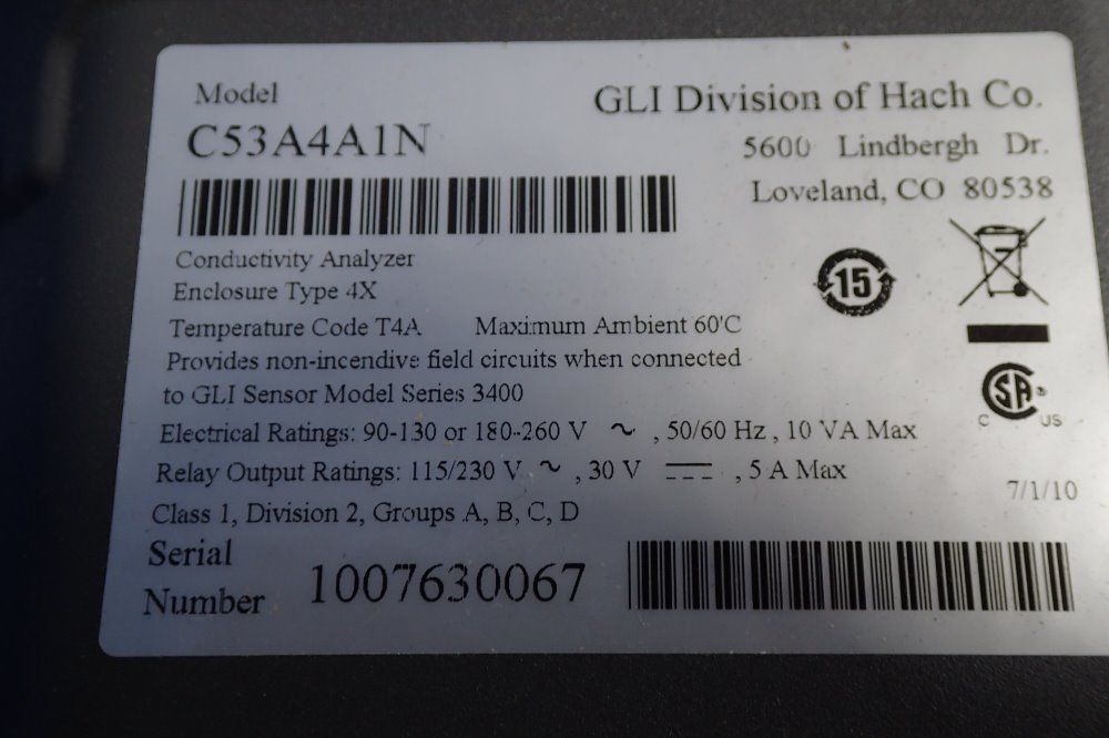 Gli Conductivity Analzer