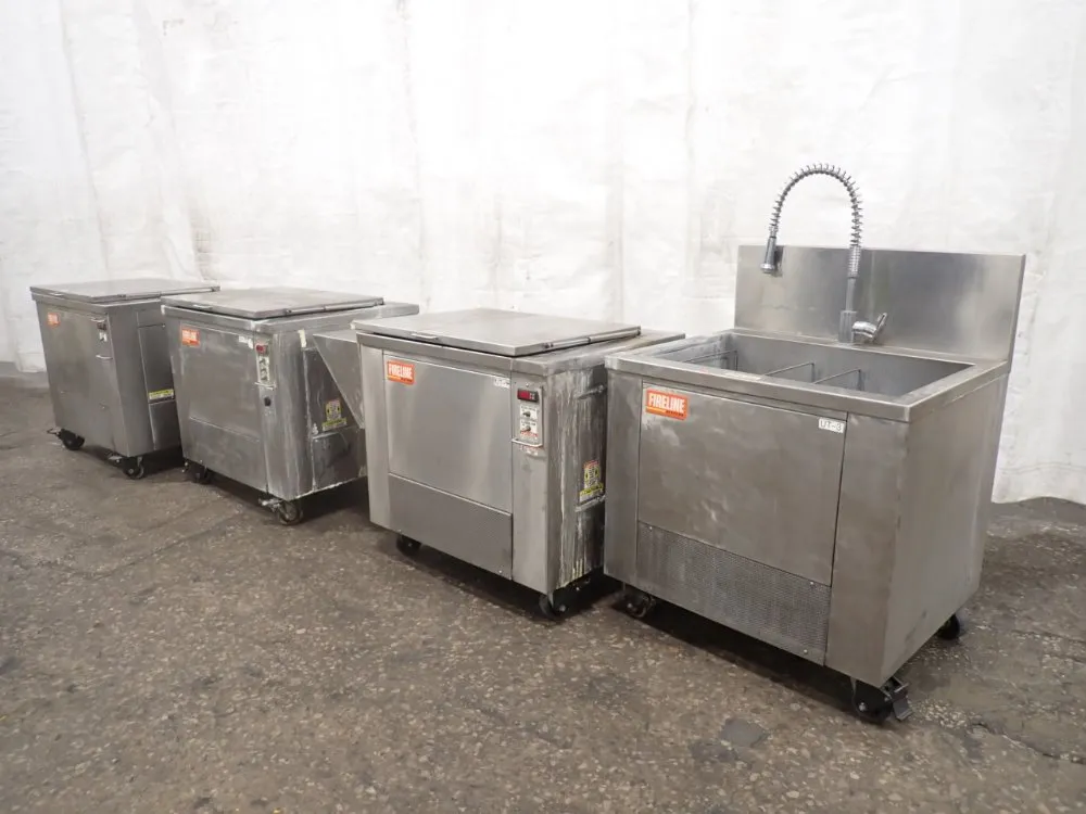 Ultrasonics International/fireline Systems 22" X 32" X 16" Sonic Pro/c4 Cleaning Line - Sonic Pro/c4