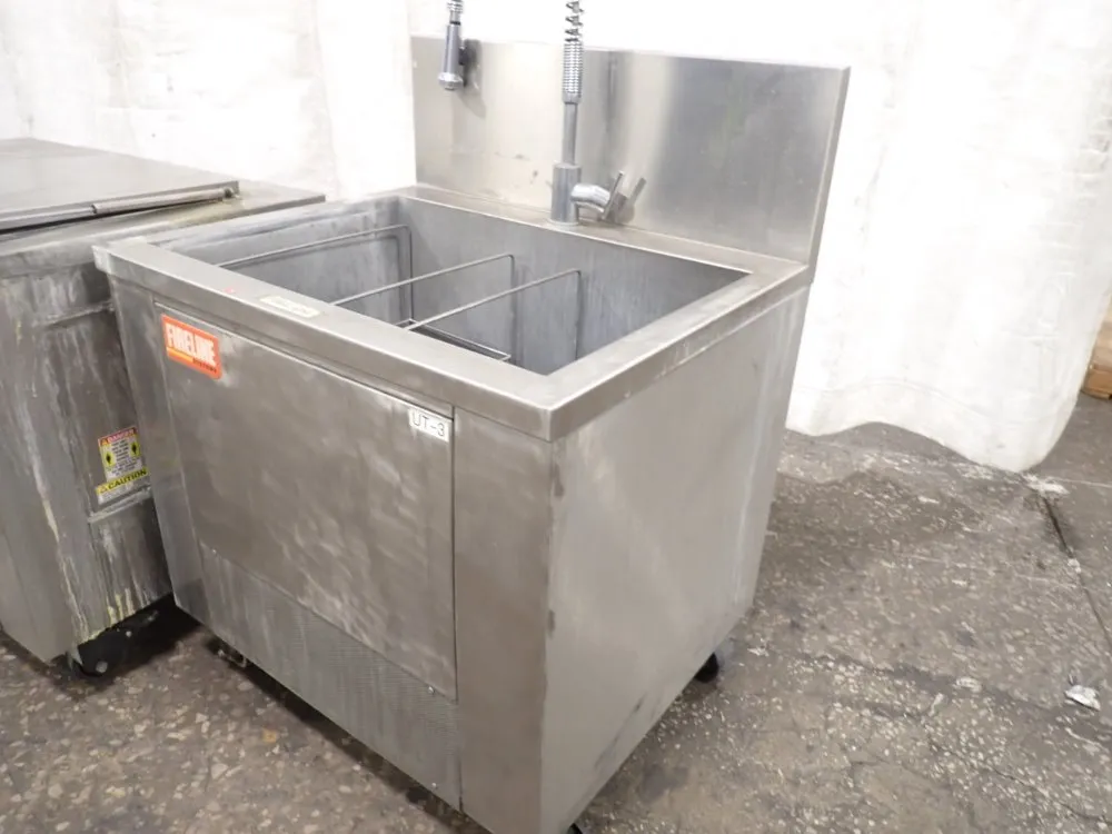 Ultrasonics International/fireline Systems 22" X 32" X 16" Sonic Pro/c4 Cleaning Line - Sonic Pro/c4