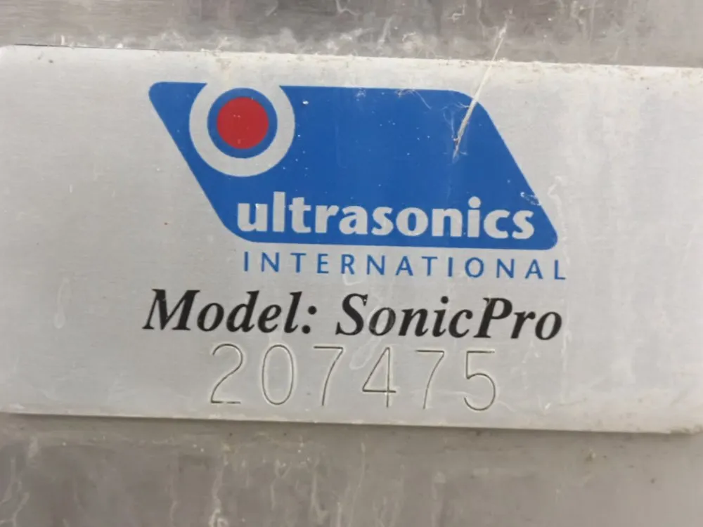 Ultrasonics International/fireline Systems 22" X 32" X 16" Sonic Pro/c4 Cleaning Line - Sonic Pro/c4