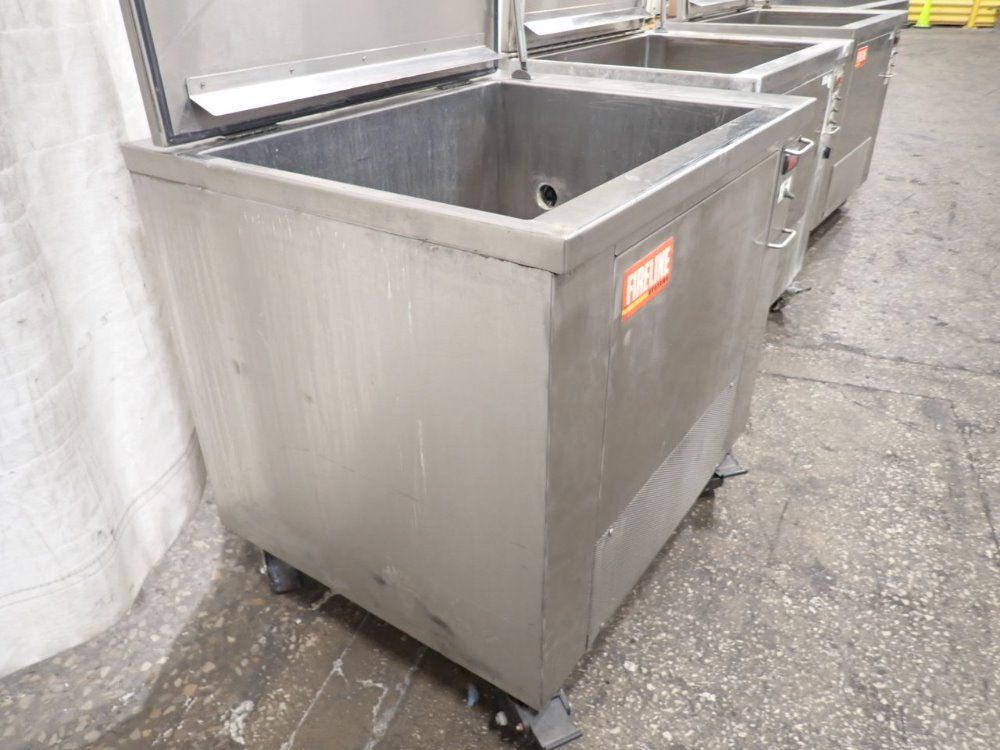Ultrasonics International/fireline Systems 22" X 32" X 16" Sonic Pro/c4 Cleaning Line - Sonic Pro/c4
