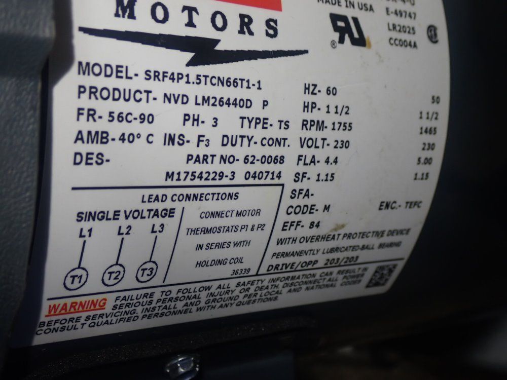 Haas 300 Psi Coolant Unit