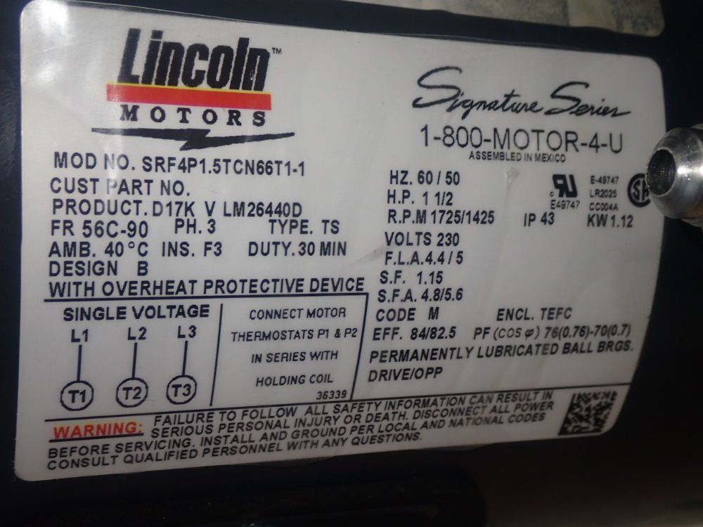 Haas 300 Psi Coolant Unit