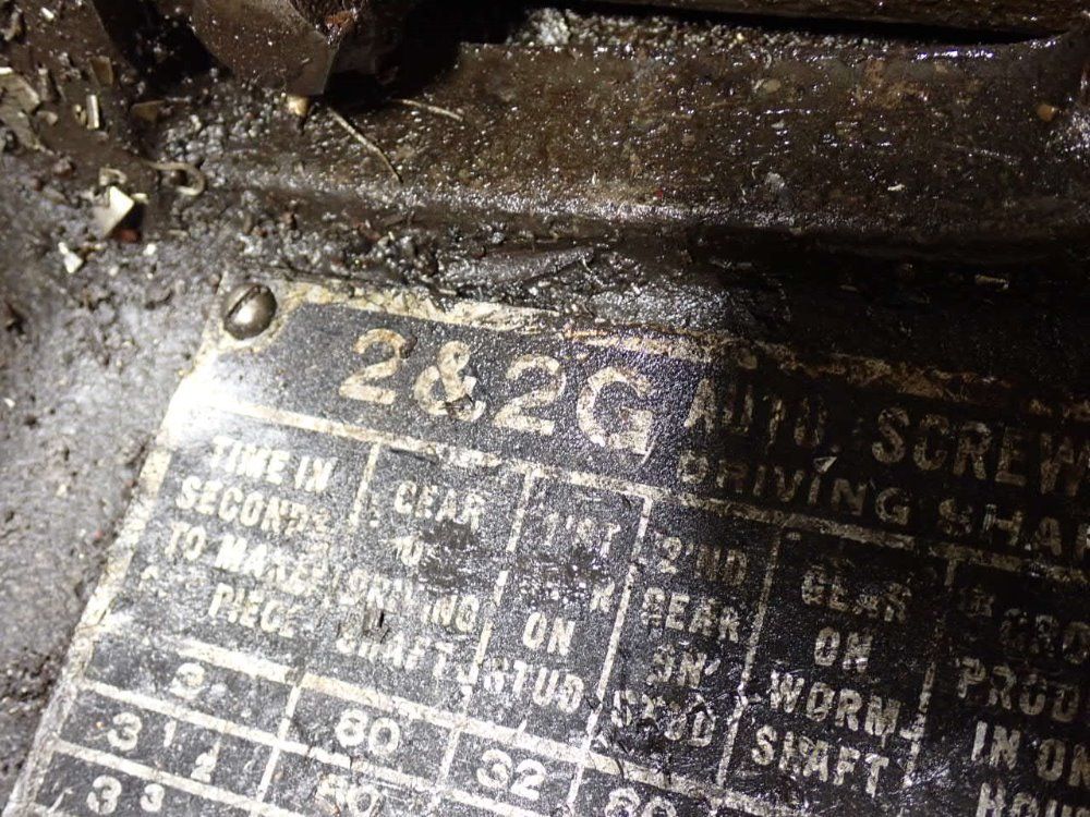 Brown & Sharpe 1 1/2" 2g Auto Screw Machine - 2g