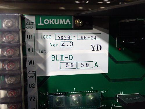 Okuma 22" X 51" Table Mx-5sva Cnc Vmc - Mx-5sva