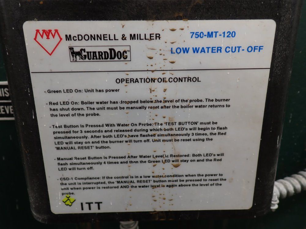 Columbia 840,000 Btu Mph-20 Boiler - Mph-20