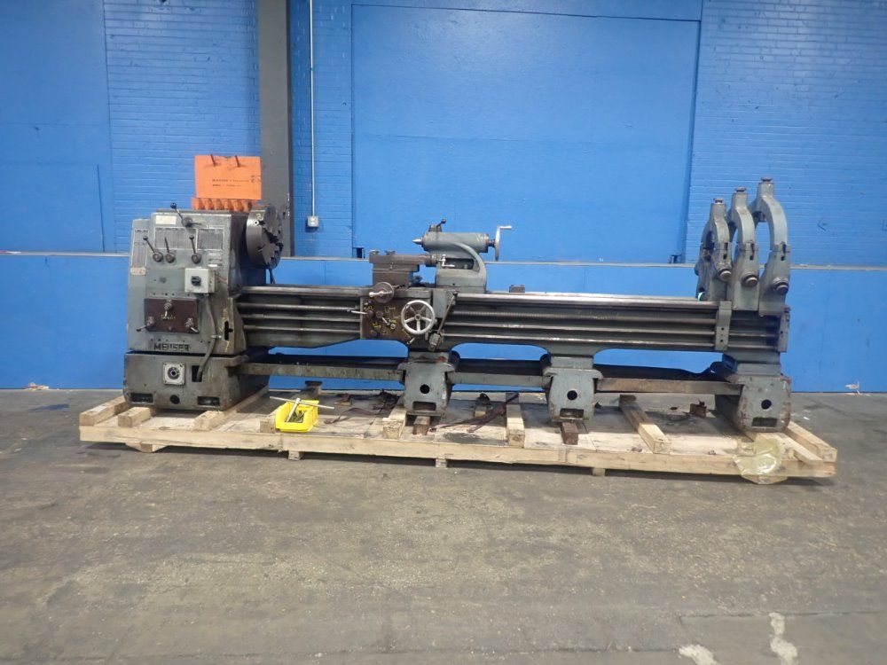 Meuser 29" / 36" X 120" Gap-bed Lathe