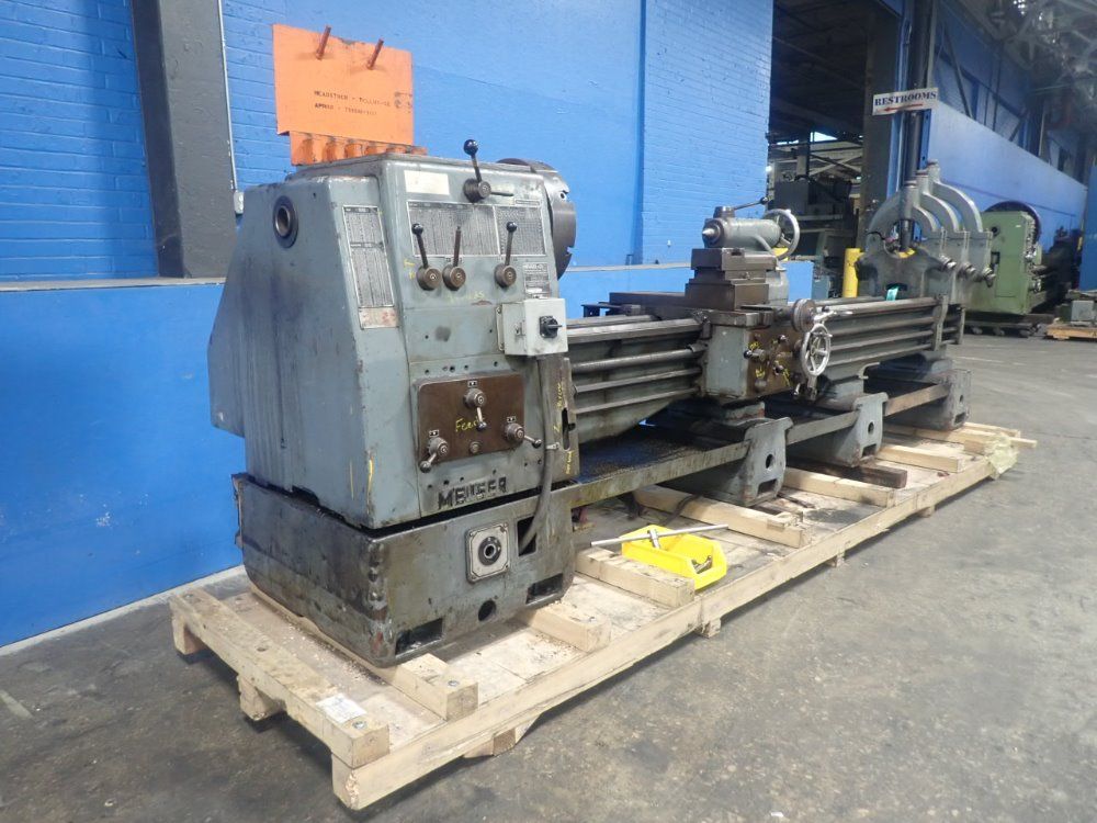 Meuser 29" / 36" X 120" Gap-bed Lathe