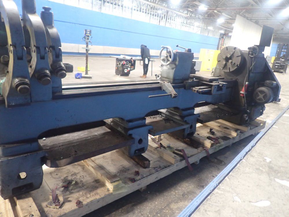 Meuser 29" / 36" X 120" Gap-bed Lathe