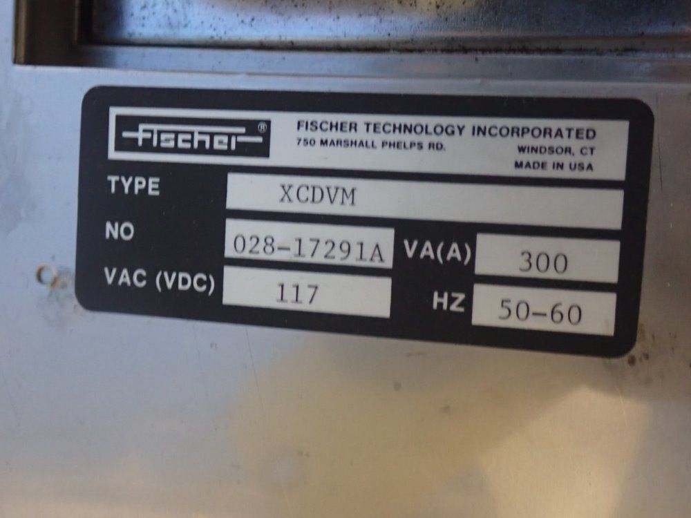 Fischer Fischerscope System Xdvm/xmdvm X-ray - Fischerscope System Xdvm/xmdvm