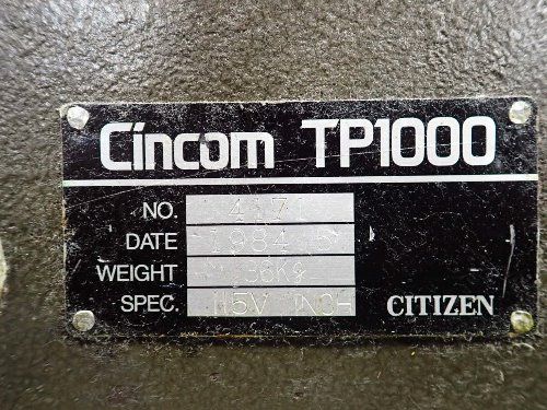 Citizen Tool Presetter