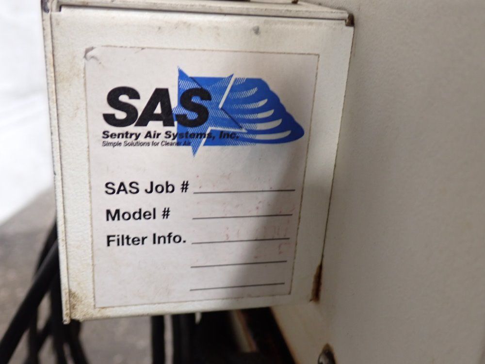 Sas/sentry Air Systems Fume Extractor