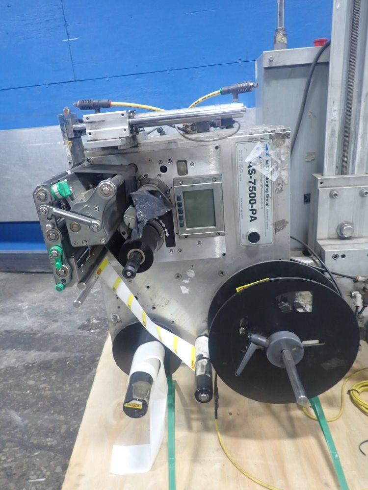 W S Packaging Group As-7500-pa Labeler - As-7500-pa