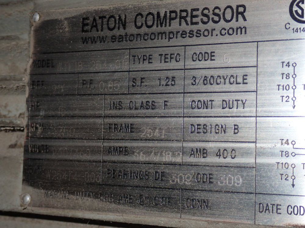 Eaton 15 Hp Srw3-15 Hp-230 Air Compressor - Srw3-15 Hp-230