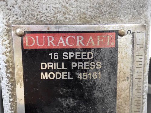 Duracraft Drill Press