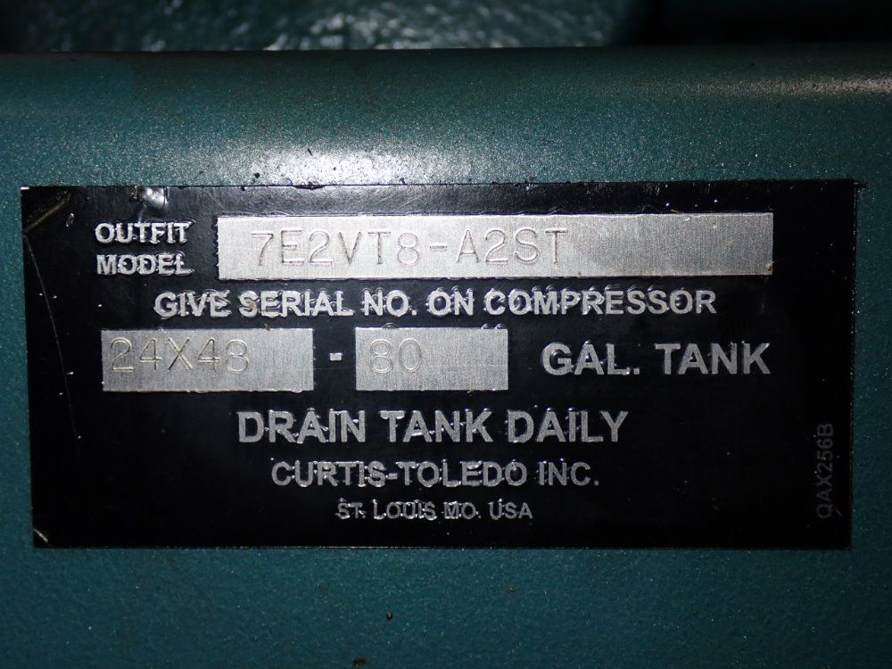 Challenge Air 10 Hp 7e2vt8-a2st/e-57a Air Comoressor - 7e2vt8-a2st/e-57a