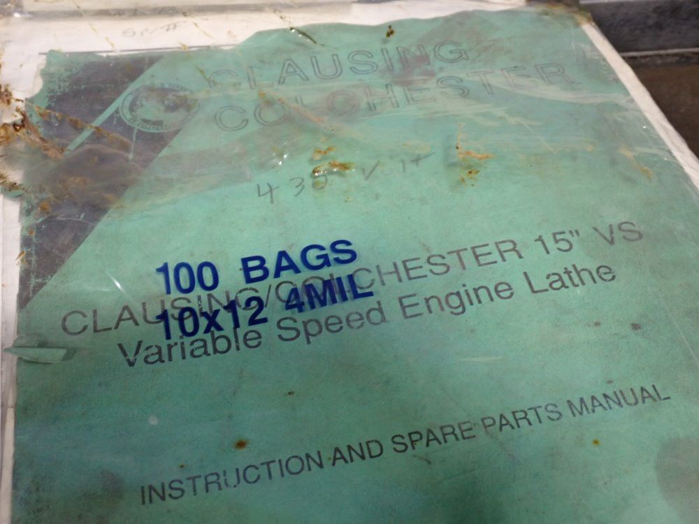 Clausing Colchester 15" X 48" Lathe - 15 Vs