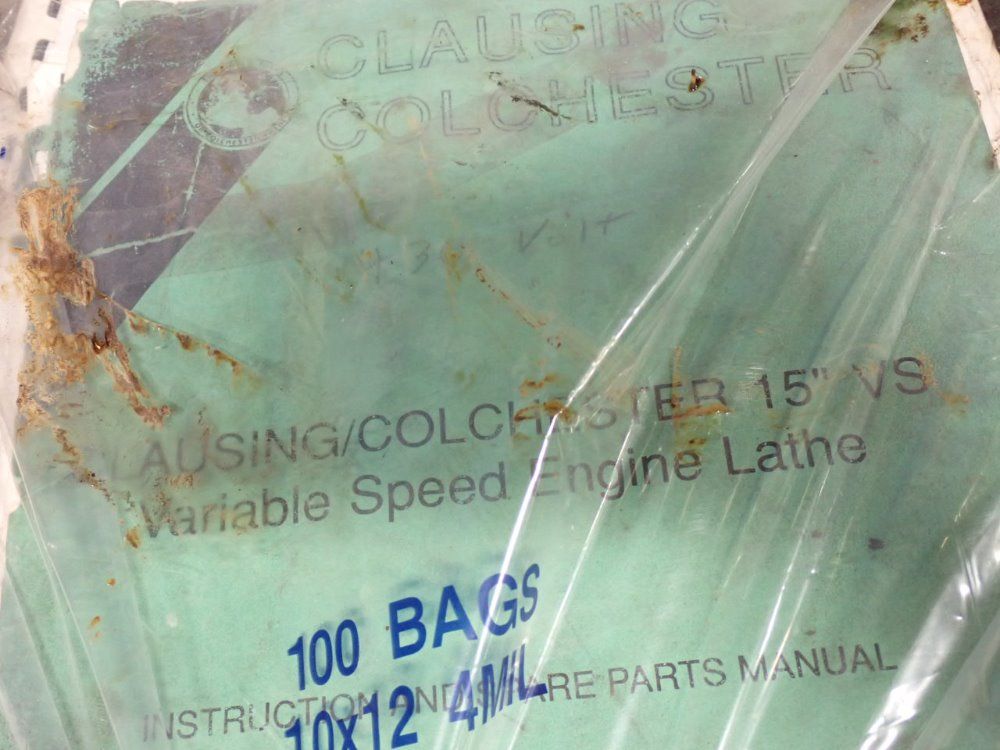 Clausing Colchester 15" X 48" Lathe - 15 Vs
