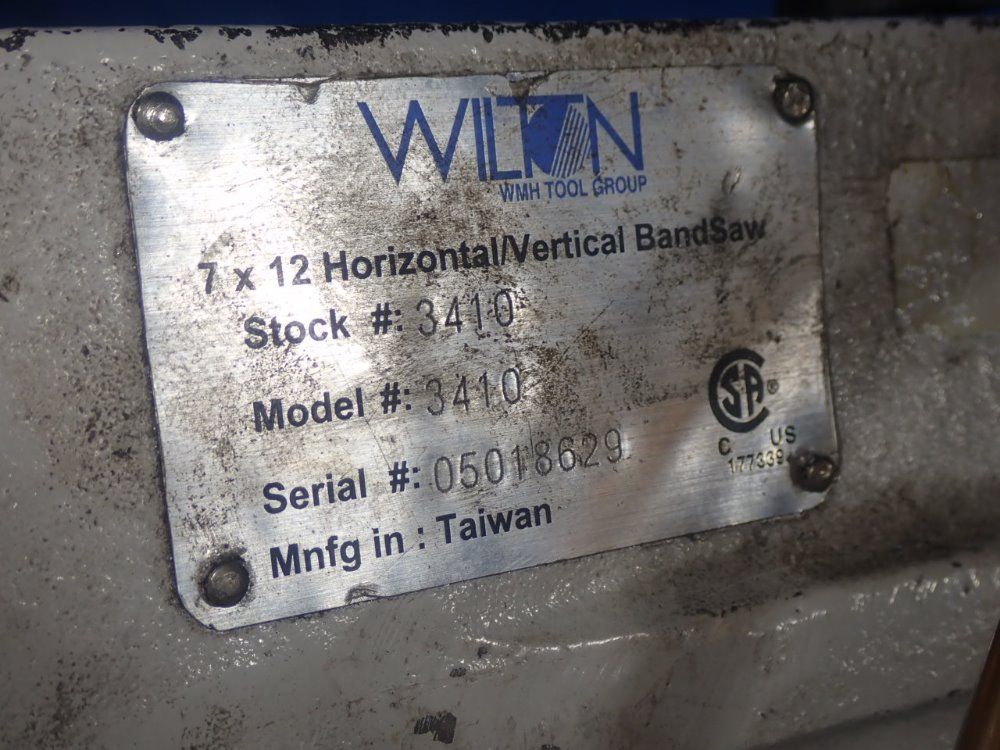 Wilton Horizontal Band Saw