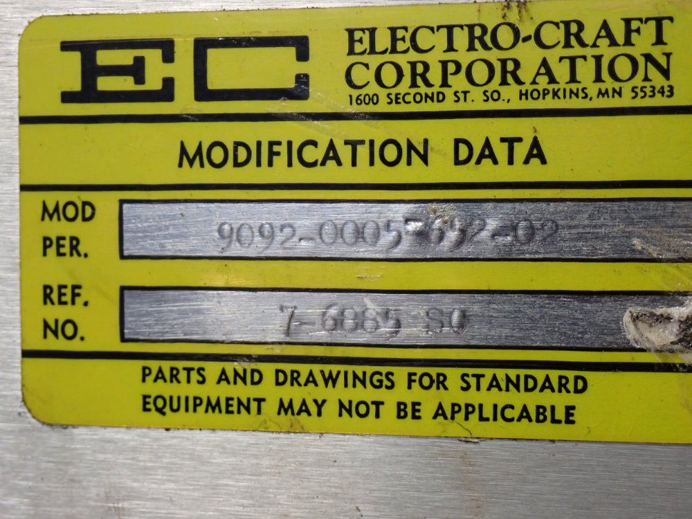 Electro-craft Corp. Speed Control