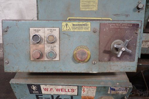 Wf Wells Horizontal Band Saw