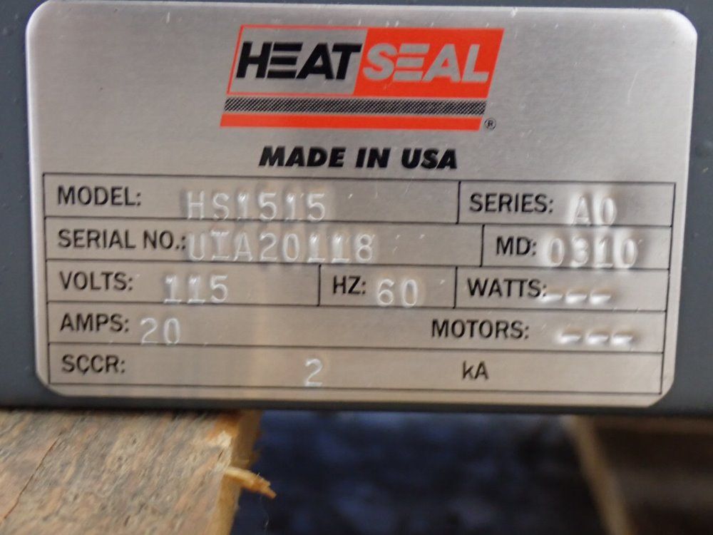 Heatseal Table Top L-bar Sealer