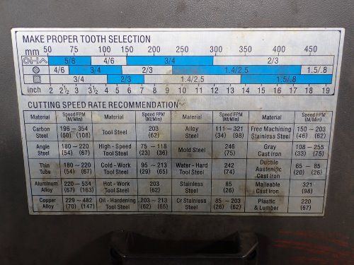 Dayton 13" X 19" 2lkt6 Horizontal Band Saw - 2lkt6
